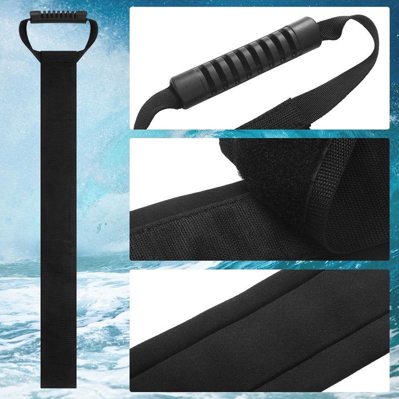 Maiteenly Replacement Padded Kneeboard Strap Boating Shock Water Strap for Sport Kneeboard Strap Replacement for Waterboarding Kneeling Boarding Knee Surfing - Image 4